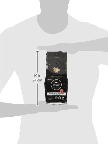 Kicking Horse Coffee Smart Ass, Medium Roast, Ground, Certified Organic, Fairtrade, Kosher, Black,284 g (Pack of 6)(10 Ounce (Pack of 1))